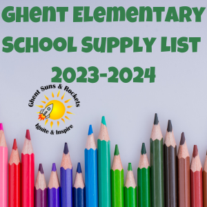  Supply List